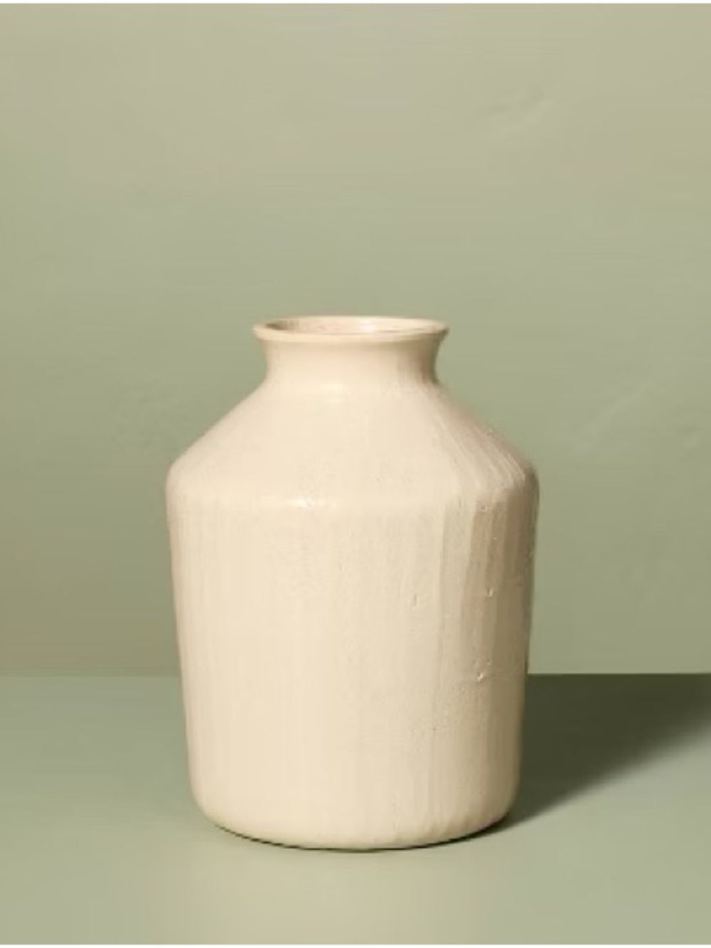 NWT Textured Ceramic Decorative Vase -
Hearth & Hand™ with Magnolia